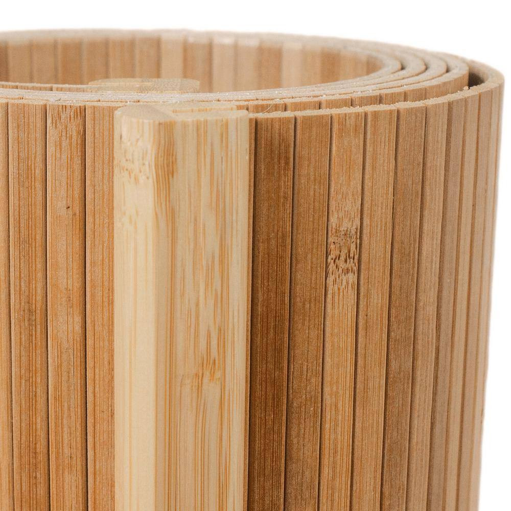 2 Ft. Short Bamboo Wave Screen - Natural