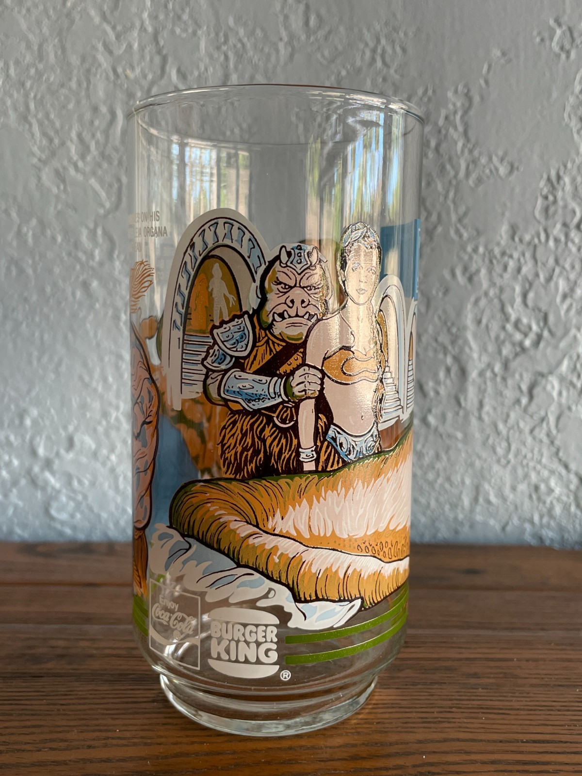 1983 Star Wars Return of the Jedi Burger King Drinking Glasses - Set of 4