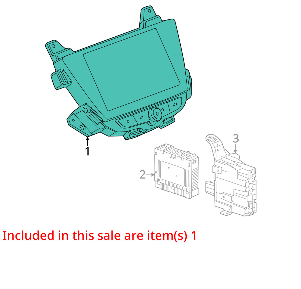 Chevrolet Trailblaze 2021 DISPLAY SCREEN CONTROL SWITCH