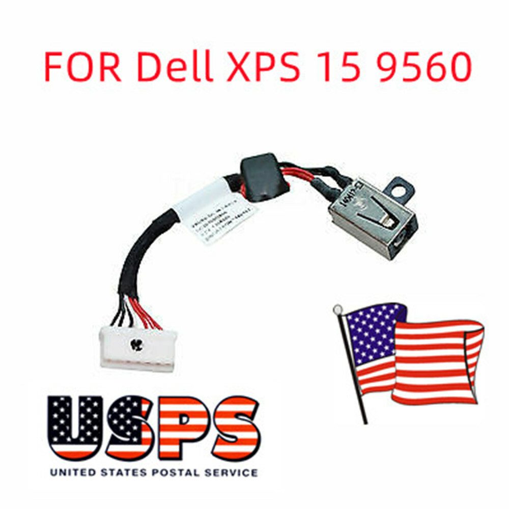 DC Power Jack Charging Port For Dell XPS 15 7590 9530 9570 9550 DC30100X200 New