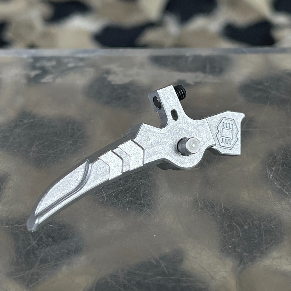 NEW Gate Nova Adjustable Aluminum Trigger - 2B1 - Silver (NT-2B1-SLVR)