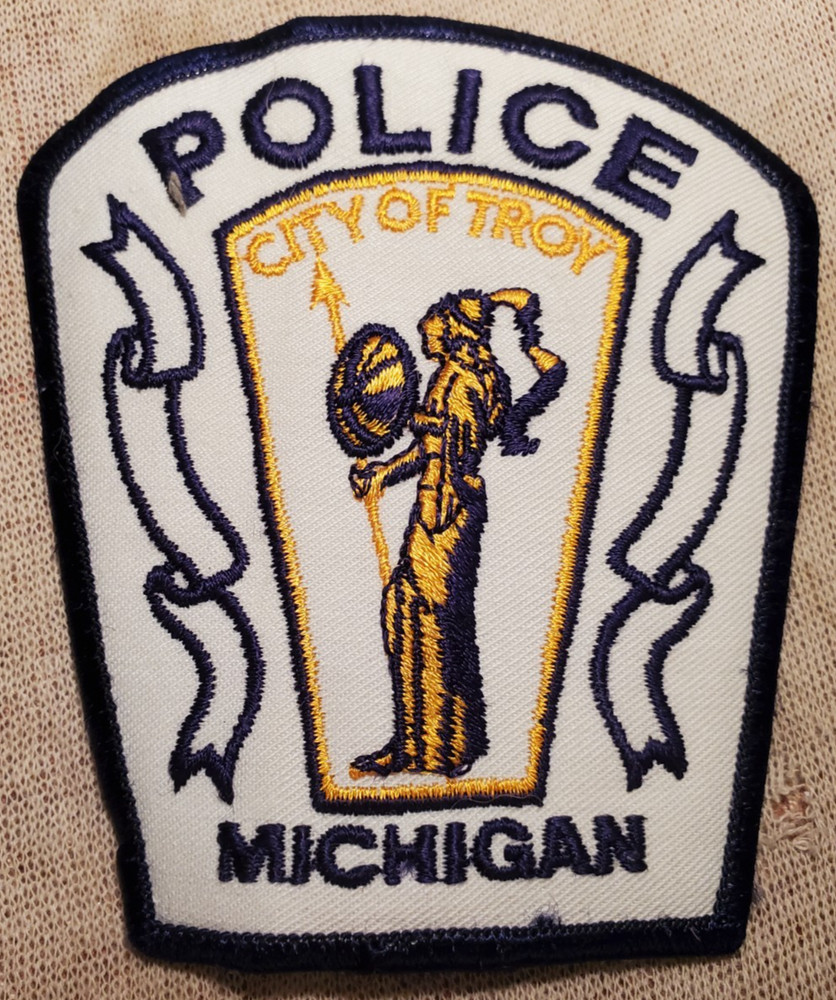 MI Troy Michigan Police Shoulder Patch