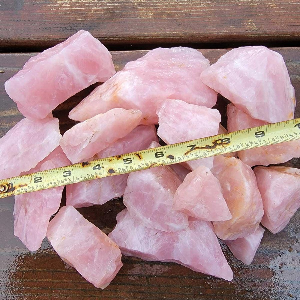 Random Pull Rose Quartz Rough Stunning Chunks!