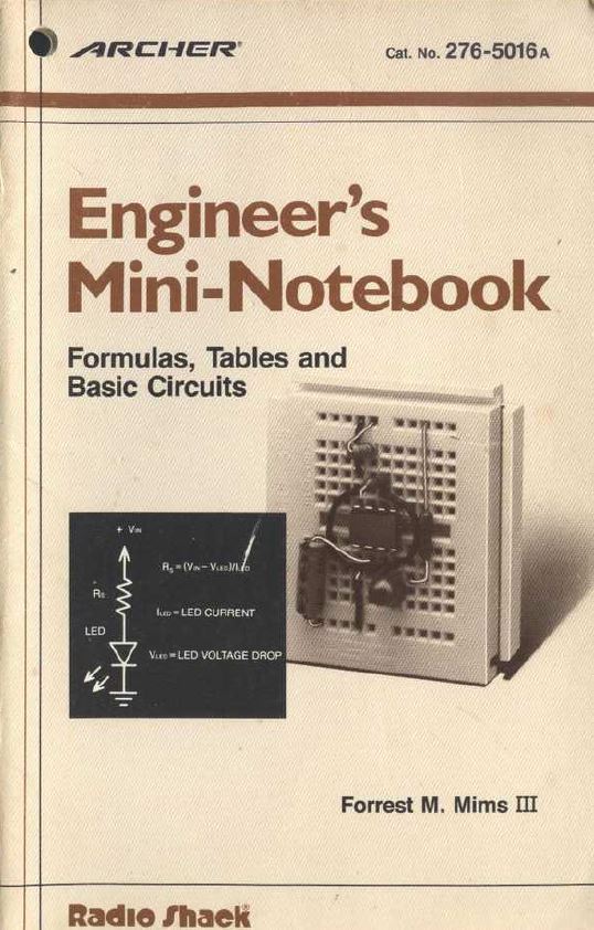 Forrest Mims, RadioShack Engineer's Mini Notebooks Learning Books CD DVD