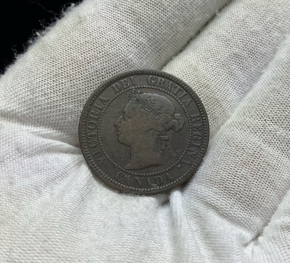 1884 Canada Large Cent C390