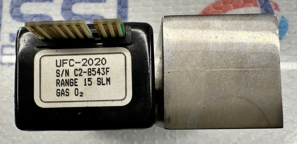 UNIT UFC-2020 MASS FLOW CONTROLLER GAS:02 RANGE:15 SLM