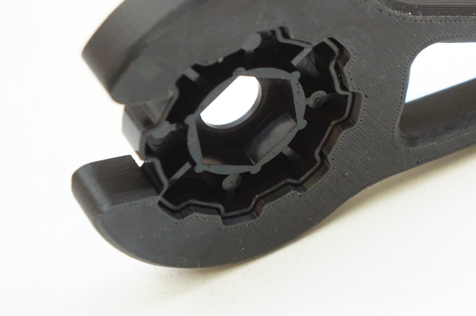 3D Wrench for QCC1 Nut Propane Tank Cylinder Adapter (8 lobe, 2")