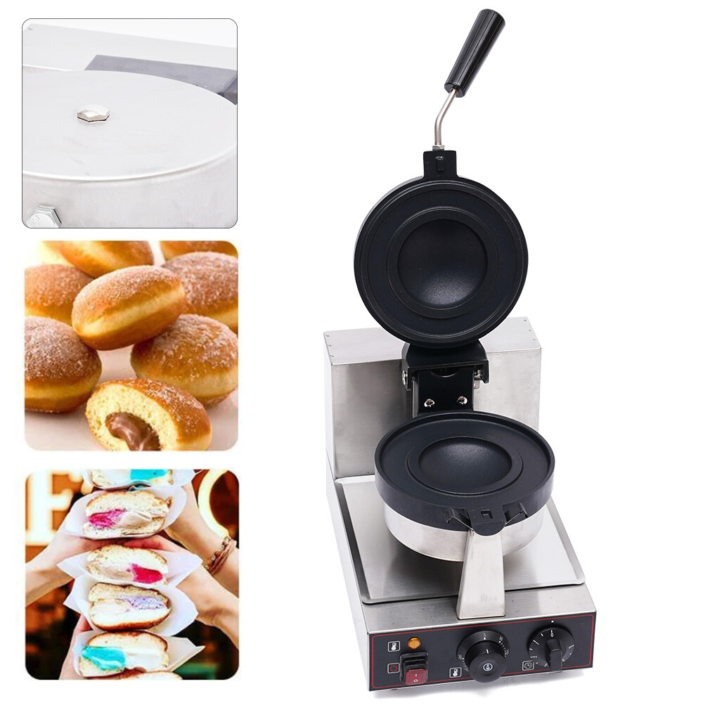 Commercial Electric Burger Maker Machine Hamburger Panini Press Making