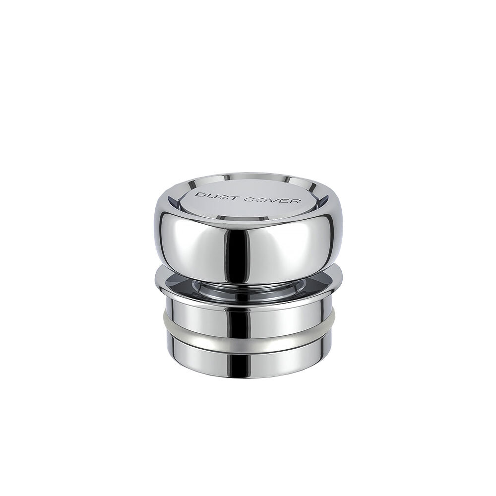 Chrome Button Caps Car Cigarette Lighter Cover Plug Cover Dustproof Replacement