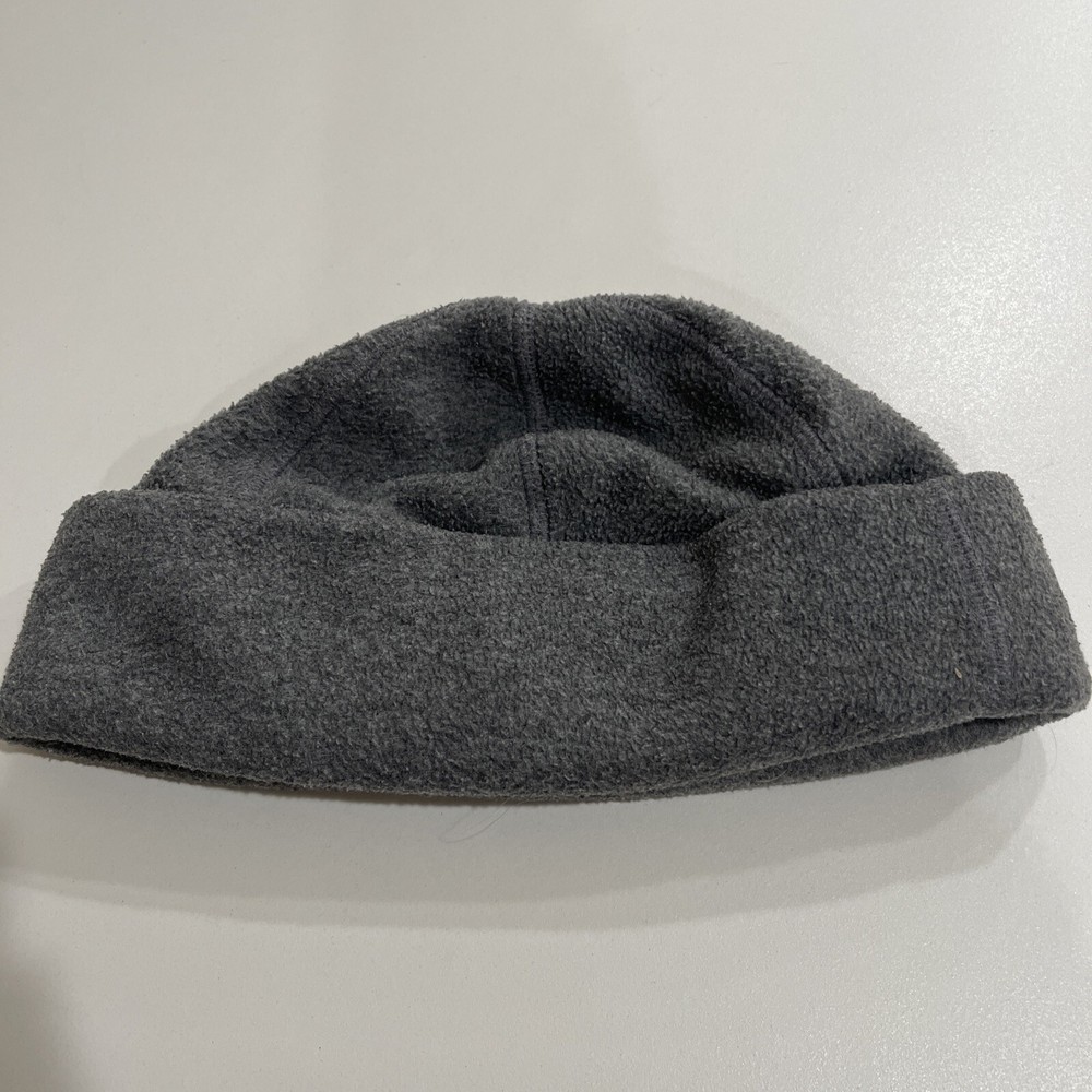 Fleece Beanie Embroidered Elephant Grey OS