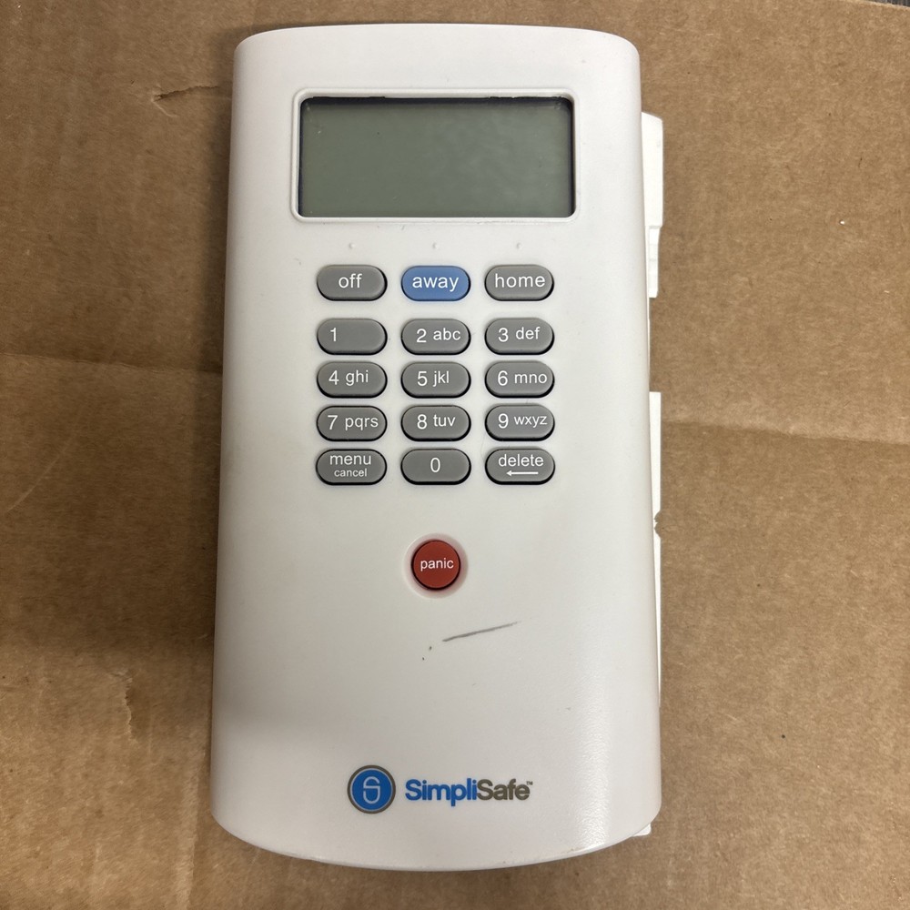 Simplisafe Keypad (First Generation) KP1000 Wireless Home Security System #2E5B