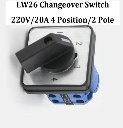 New Useful Switch CAM CONTROL GENERATOR MOUNTED 4-Position 2 Pole