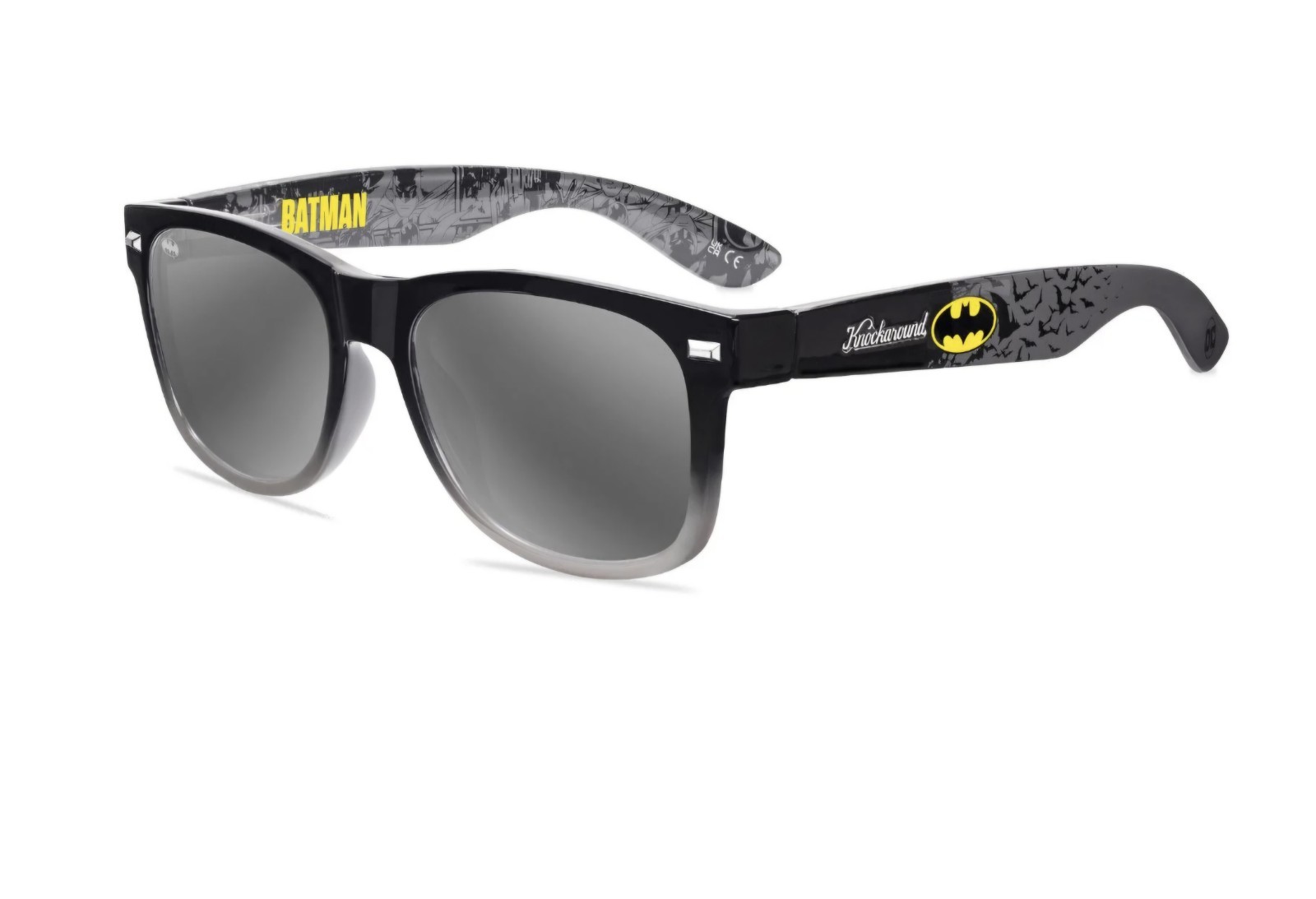 Knockaround Sunglasses Batman Fort Knocks Special Edition New in Box
