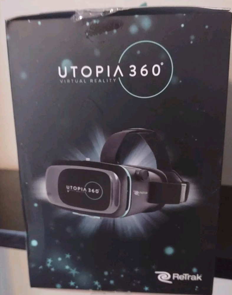 Utopia 360 Virtual Reality 3D Headset + Bluetooth Controller Retrak