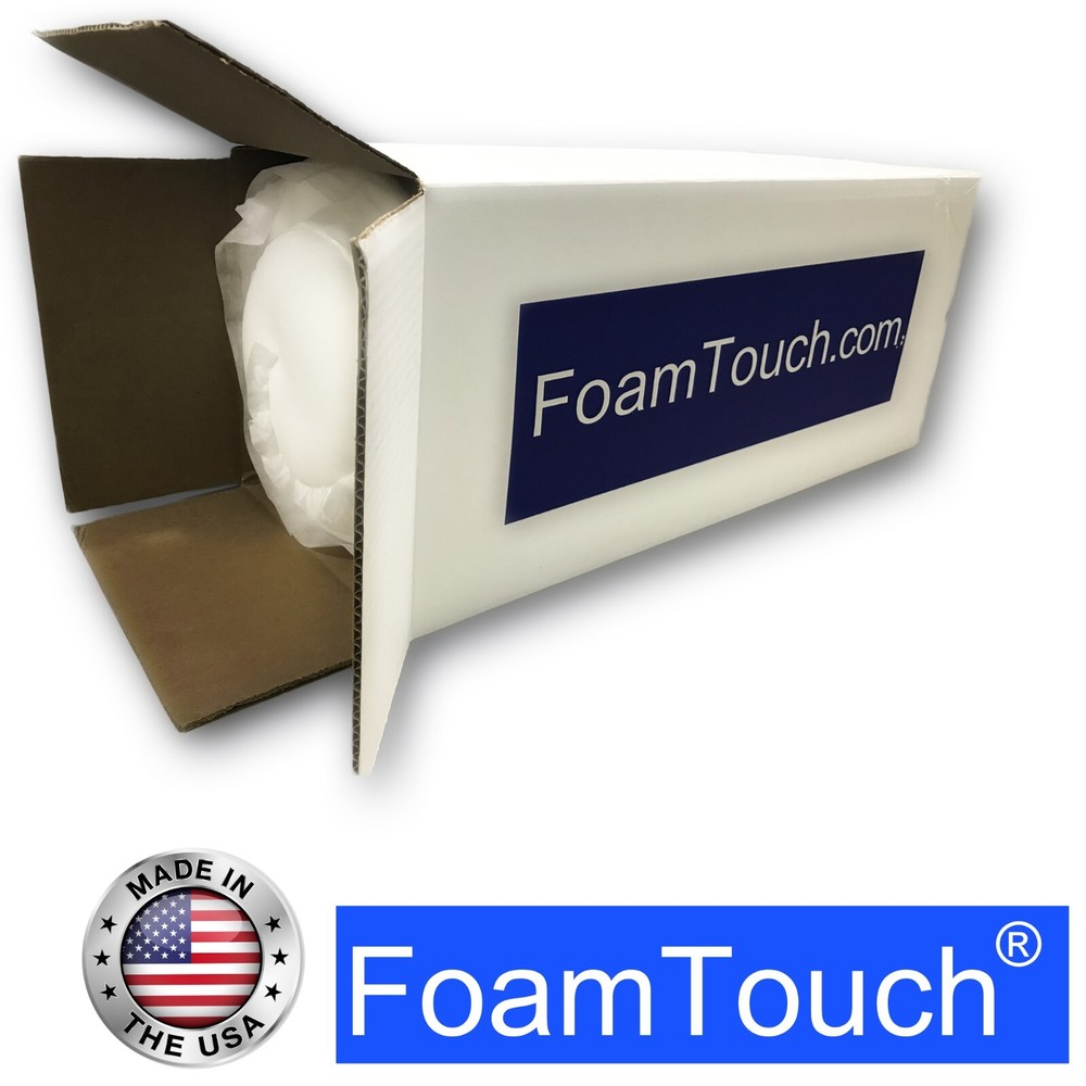 FoamTouch high density Square foam sheets 1"-2" thick, 12"-72" sides CUSTOM CUT