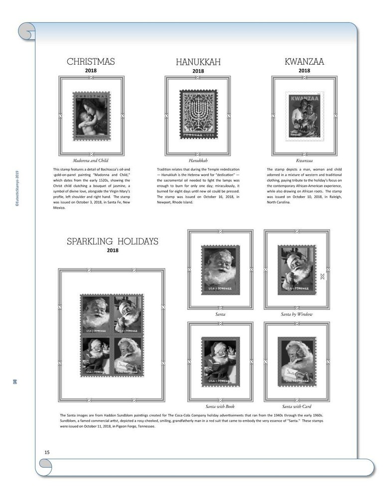 2018 U.S. Commemorative Singles COMPLETE Supplement (White Ace Alternative)