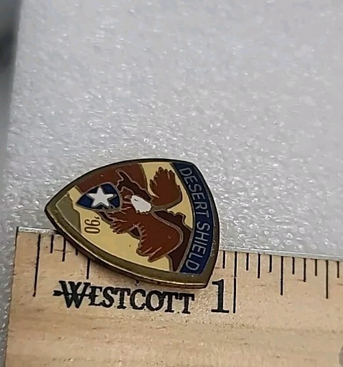 Desert Shield 1990 Lapel Pin