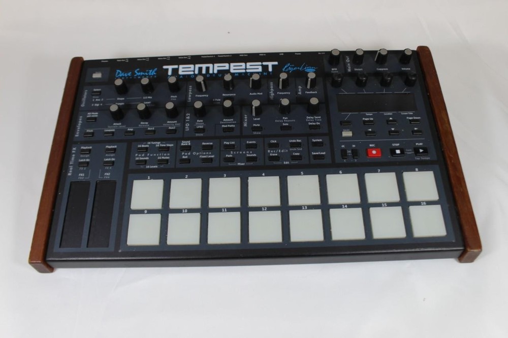Sequential Dave Smith Instruments Tempest Analog Drum Machine, Roger Linn Design