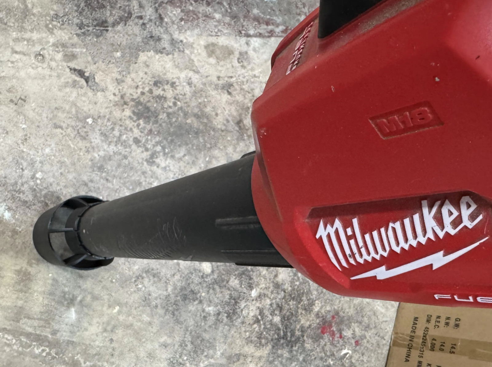 Milwaukee M18 FUEL Venturi Nozzle Attachment for Leaf Blower
