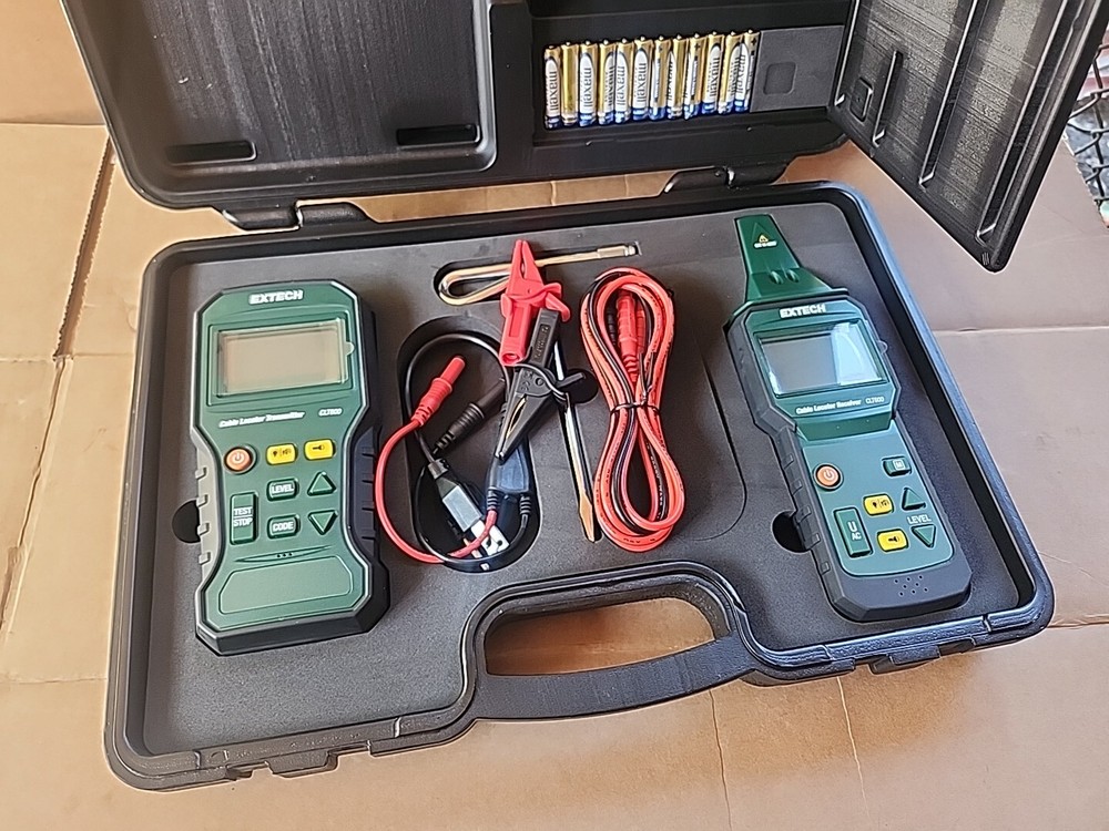 Extech CLT600 Advanced Cable Locator And Tracer Kit