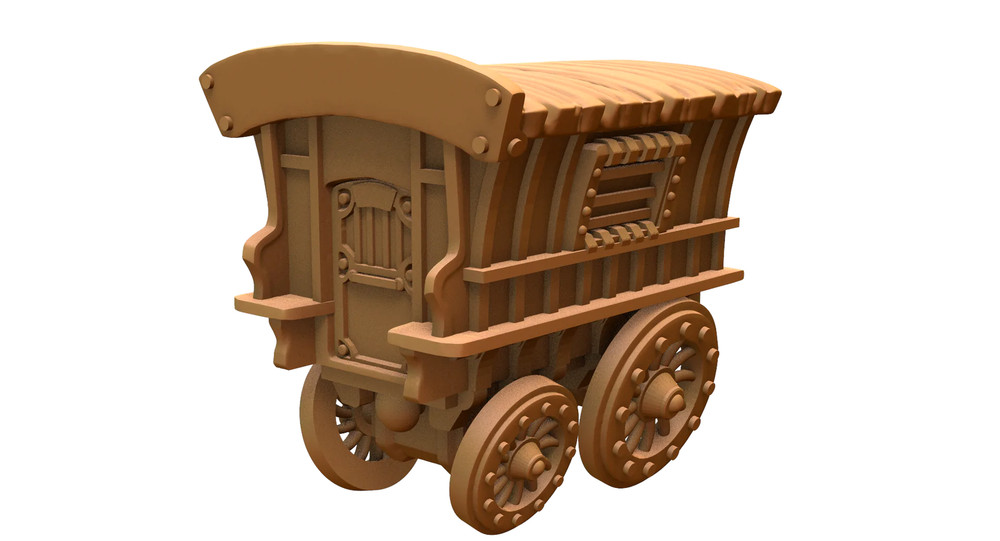 Capsule Chibi - Wandering Wagon Game Token