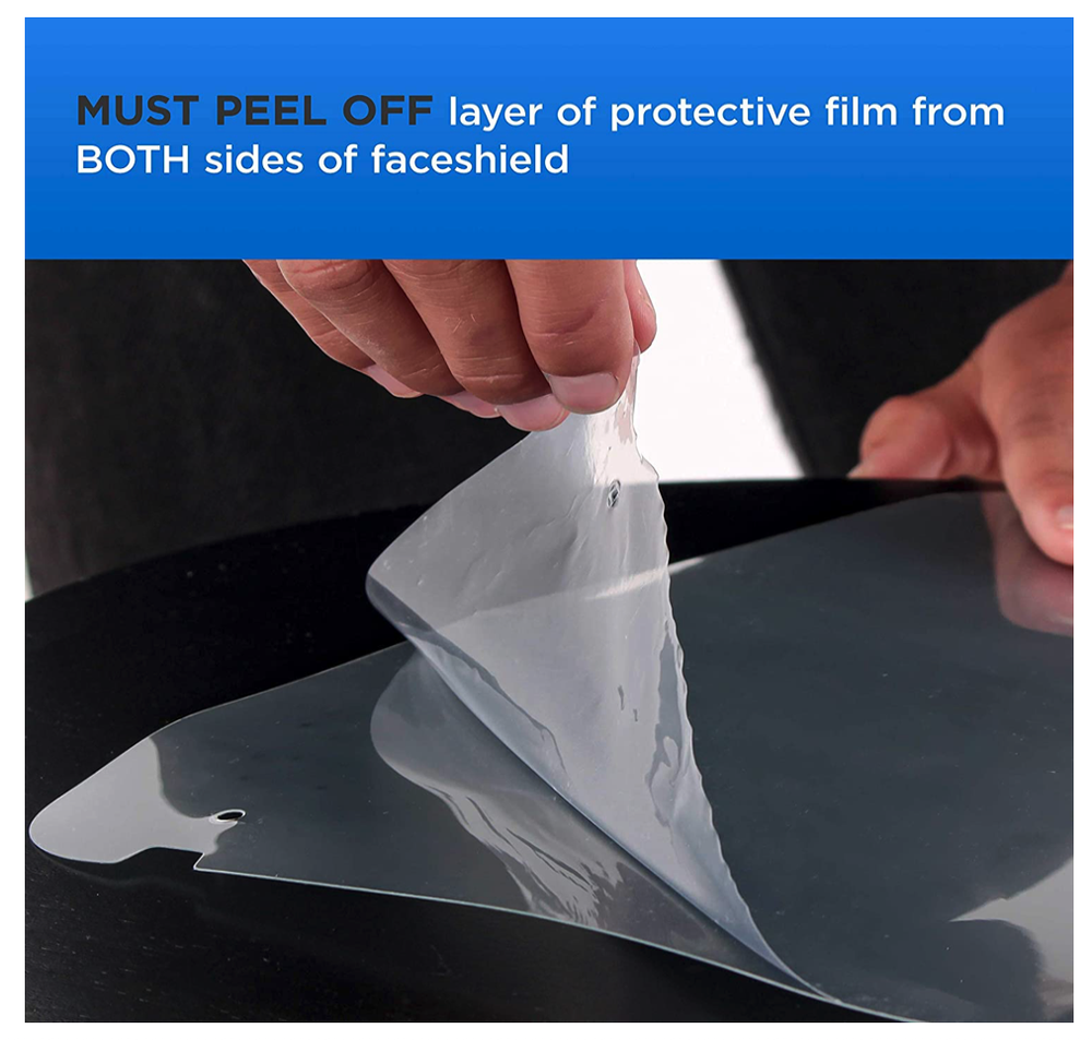 10 Pack Face Shield with Glasses frame, Face Shield Visor, Face Shield