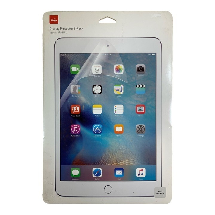 Verizon Display Screen Protector for iPad Pro 10.5" 2017 Clear (3-Pack) NEW