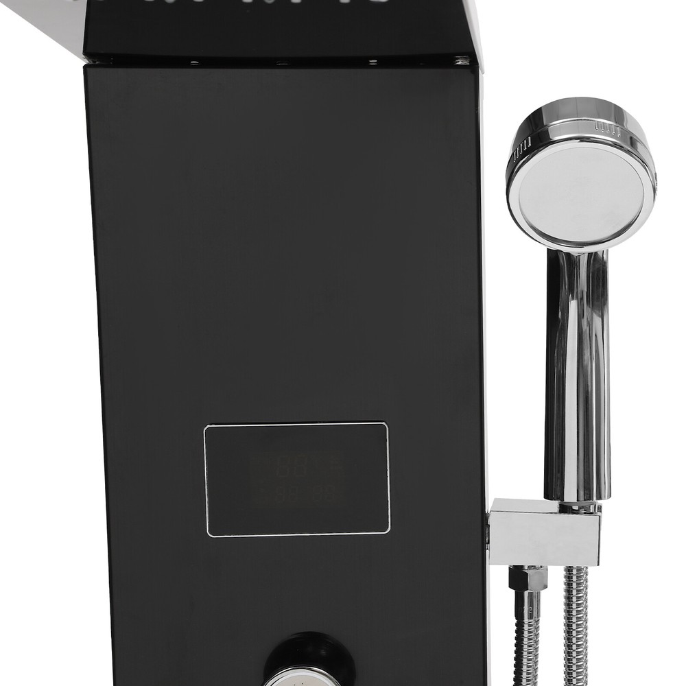 Shower Panel Tower System Wall Mounted Rainfall Waterfall Shower Head Shower Kit