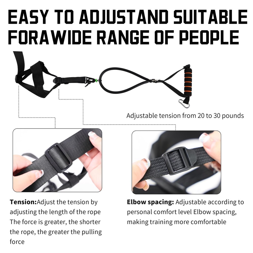 Archery Bow Trainer Rubber Simulate Real Draw Weight Archery Bow Training Aid...