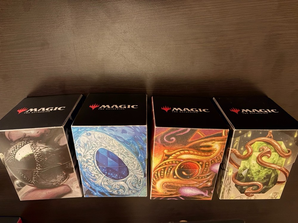 Mtg Ultra Pro Medallion Deck Boxes Set