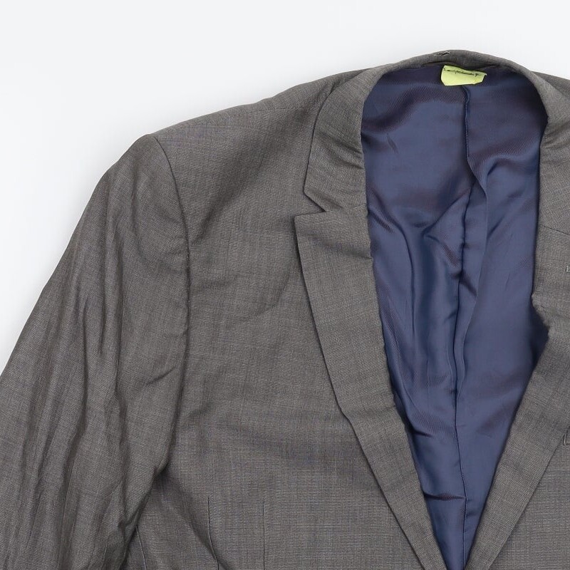 NEXT Mens Grey Wool Blend Suit Jacket Size 44