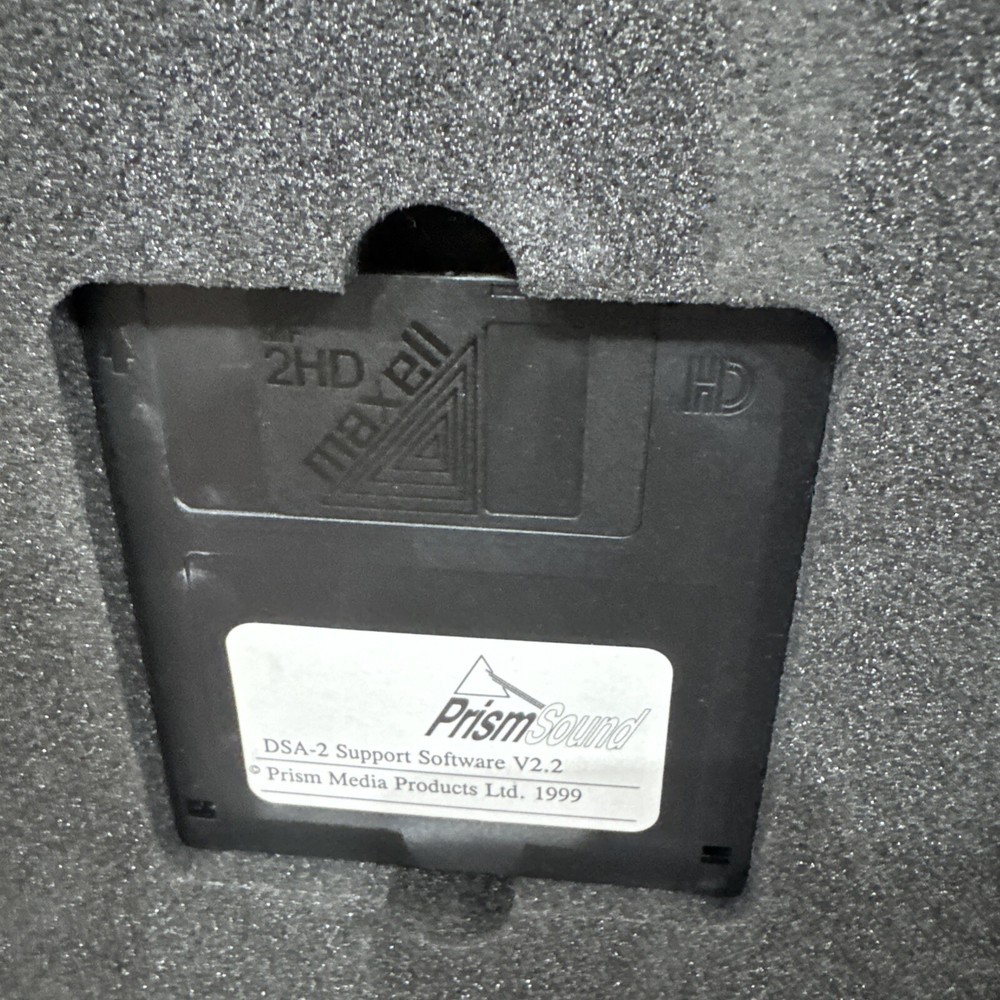 PrismSound DSA-1 Digital Audio Interface AES/EBU Signal Analyzer Generator