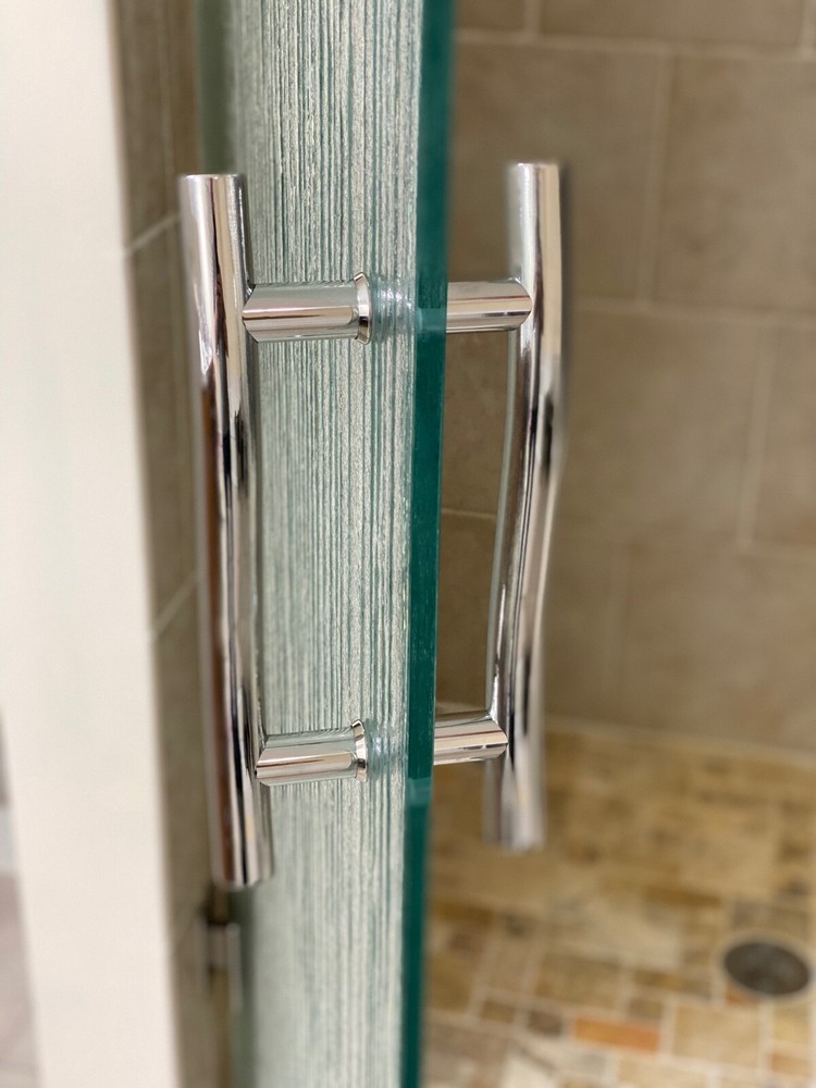 Shower Door Handle - 8" S-Style Ladder Pull (NEW STYLE)