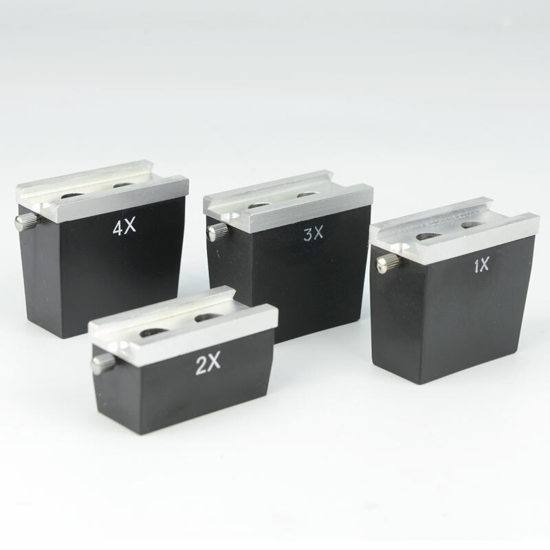 Stereo Microscope Objective 1X 2X 3X 4X Rectangle Optics Lens