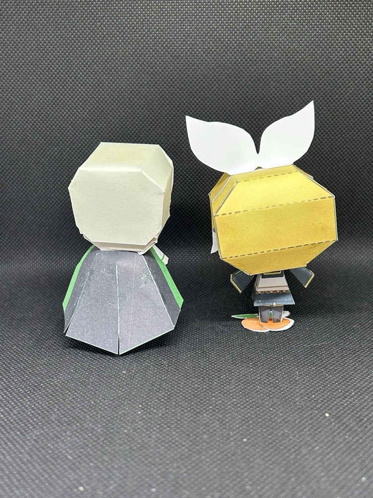 Paper Crafted Figures