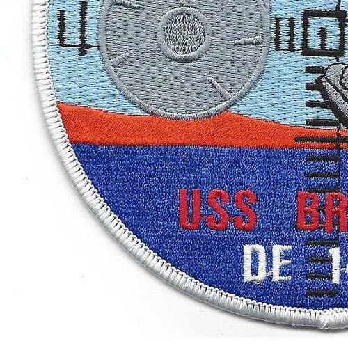 DE-148 USS Brough Destroyer Escort Ship Third Version Patch