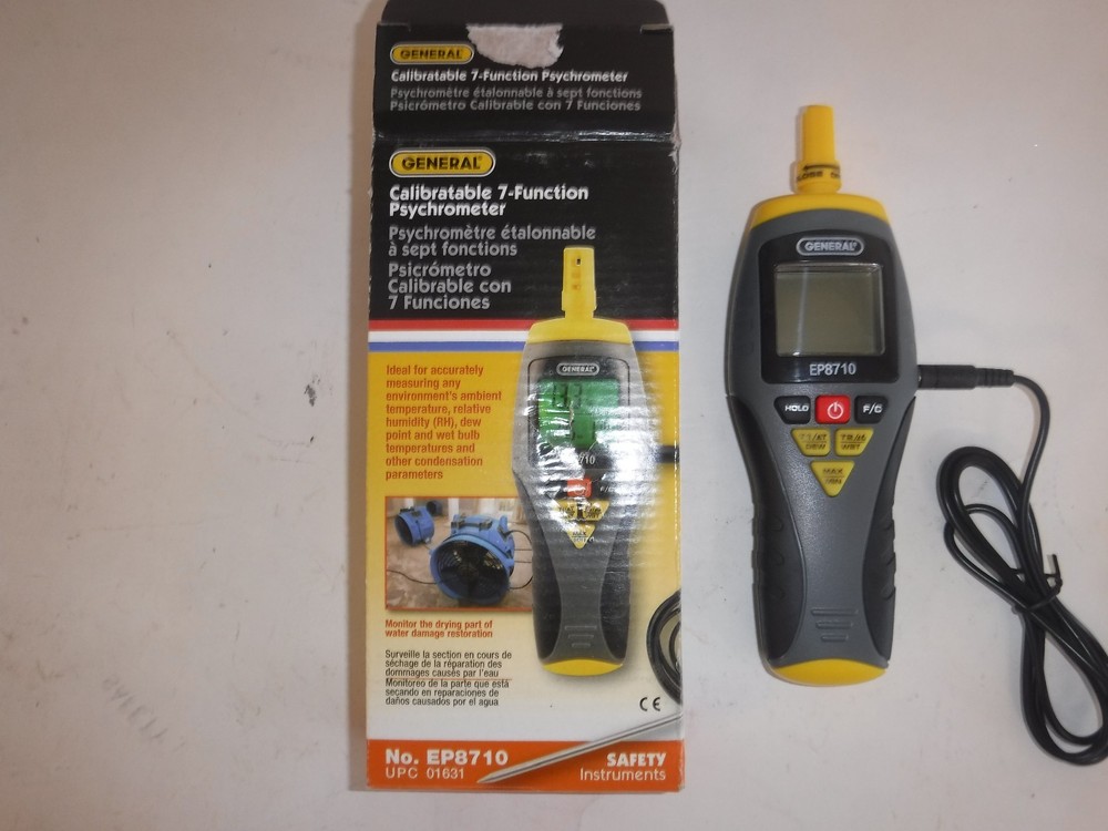 NEW Temperature Humidity Meter, General, EP8710 (T)