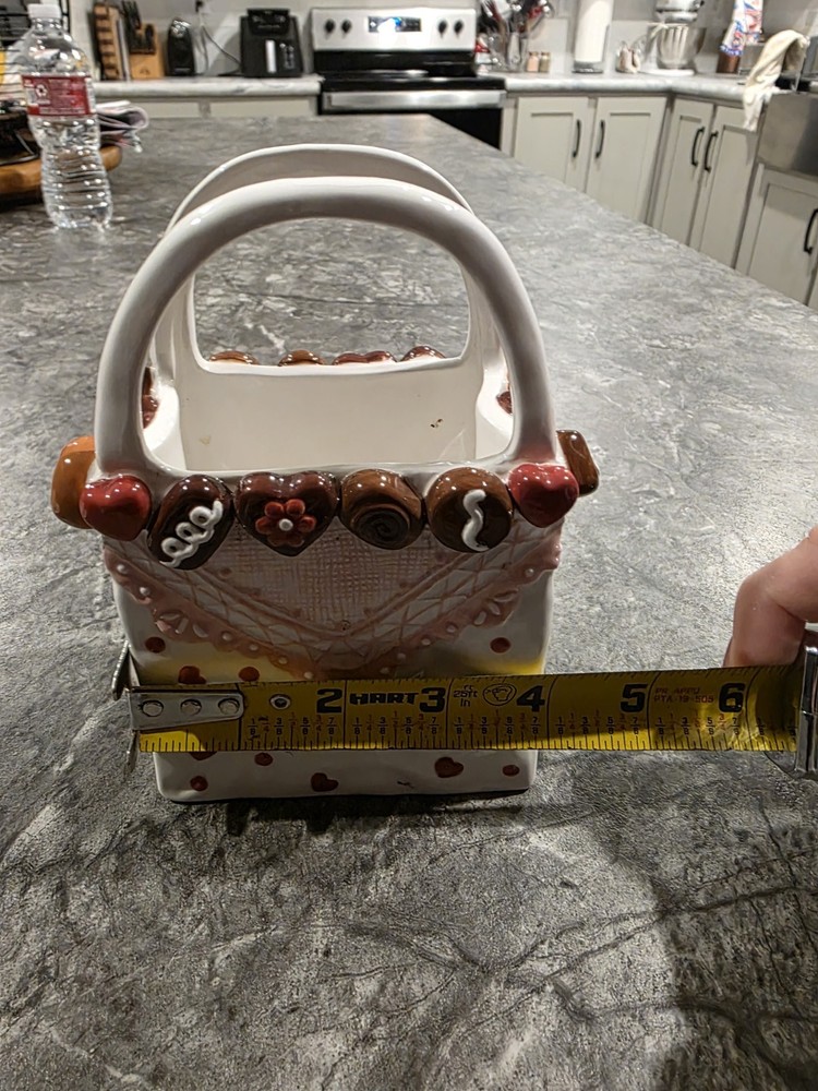Vintage Ceramic Chocolate Candy Tea Set