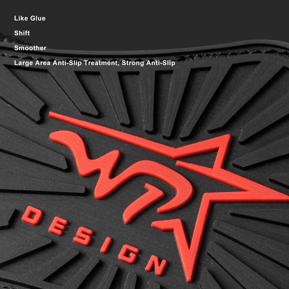 Mens Motorcycle Motorbike Shift Pad Shoe Boot Protector Cover Rubber Gear Black