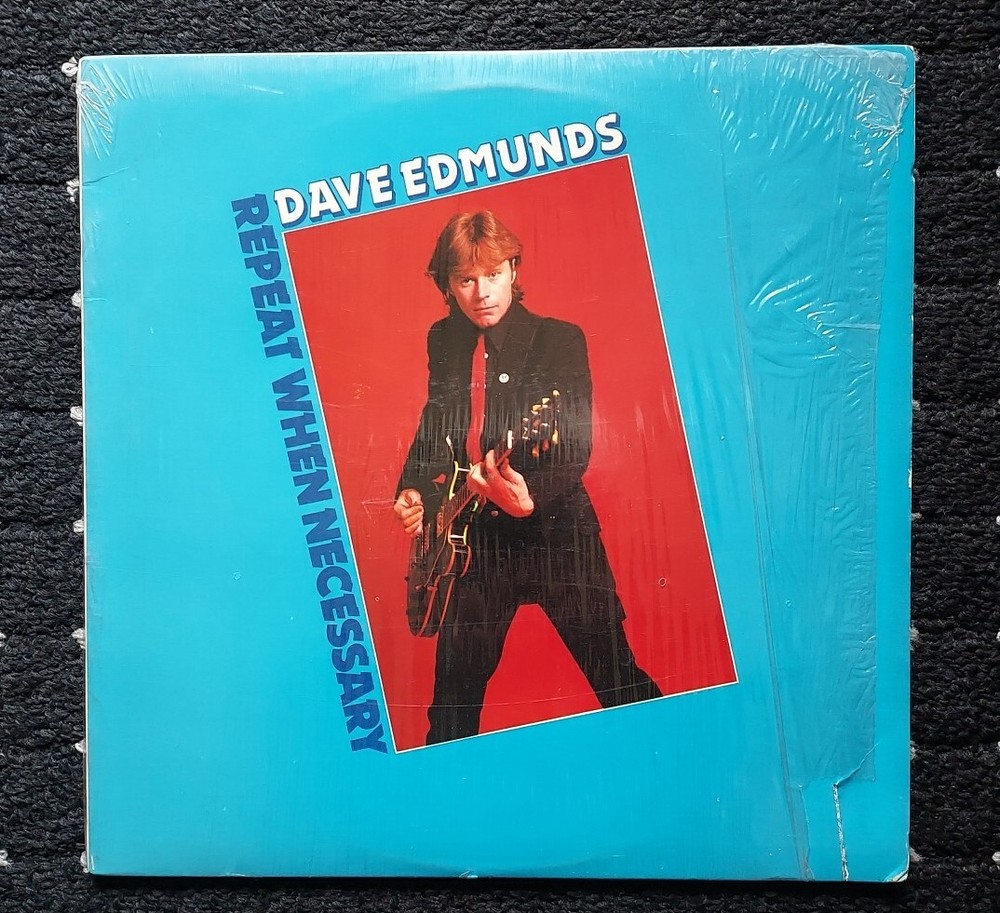 Dave Edmunds vinyl " Repeat When Necessary " 1979' Swan Song Label