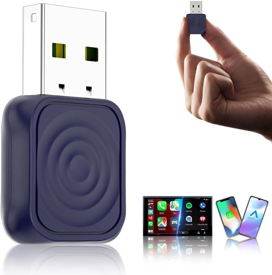 5.0 MINI Ultra Wireless CarPlay Android Auto Adapter Auto ConnectionVK