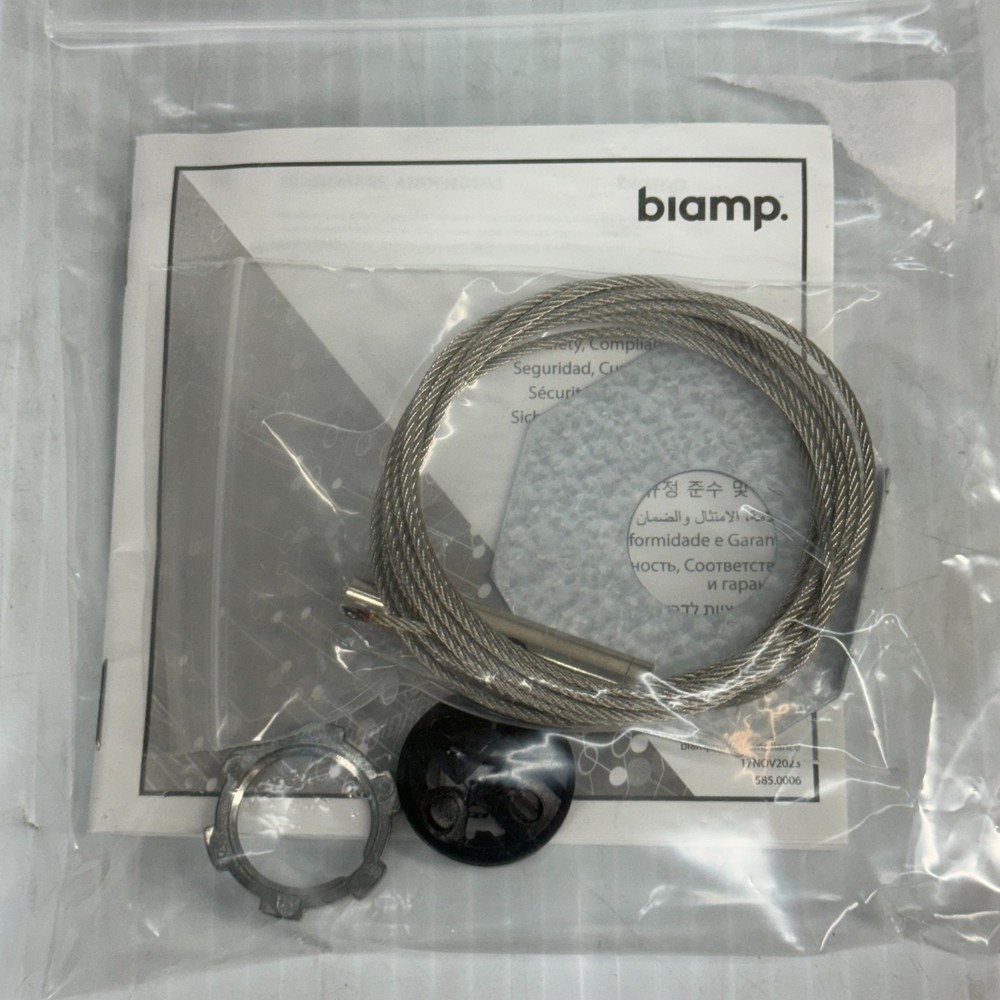 Biamp Devio DCM-1 White Ceiling Microphone Kit 911.0488.900 - New Open Box