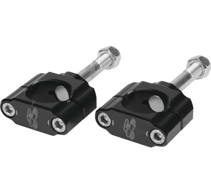 Renthal 36Tech Bar Mounts 5mm Offset CL059