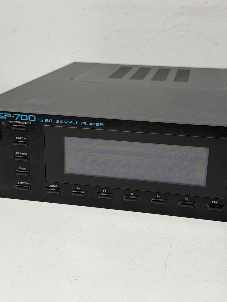 Untested Fully - Dim Display - Roland SP-700 Digital Sampler Playback Module