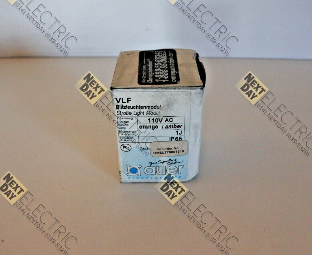 Auer, VLF, Blitzleuchtenmodul Orange Amber Strobe Light Module Beacon Stack