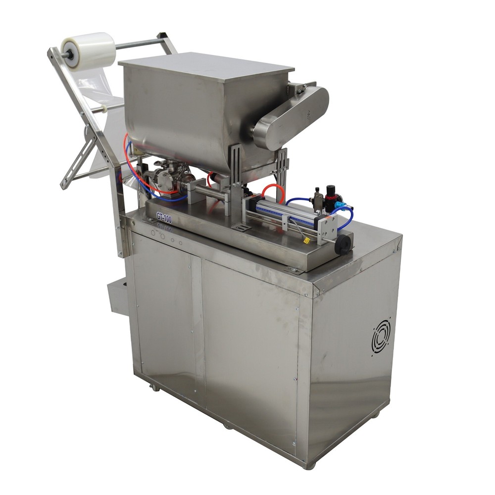 Automatic Quantitative Filling Machine Horizontal Hopper Stainless 10-100ml 500W