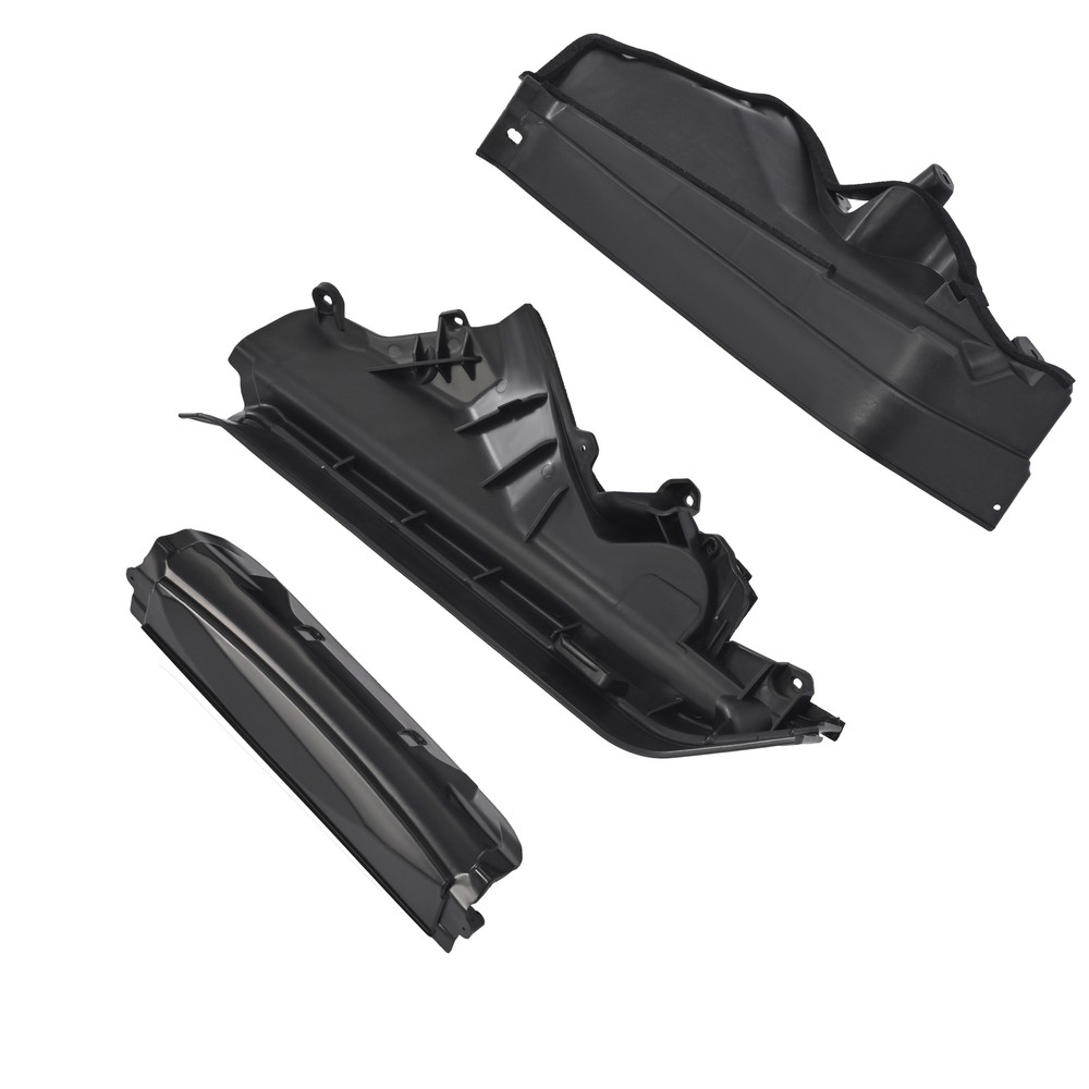 For BMW X5 X6 E70 E71 06-14 Engine Upper Cover Compartment Partition Panel 3PCS