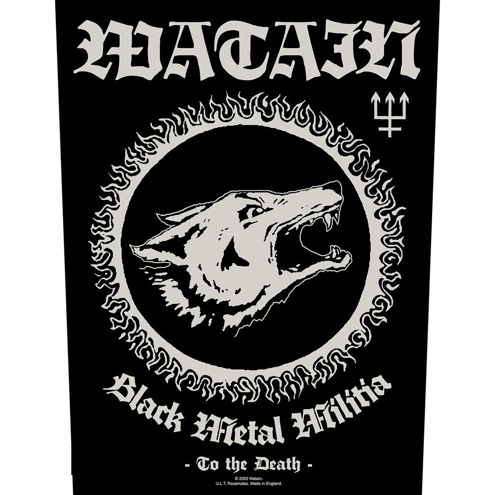 WATAIN official XLG back patch