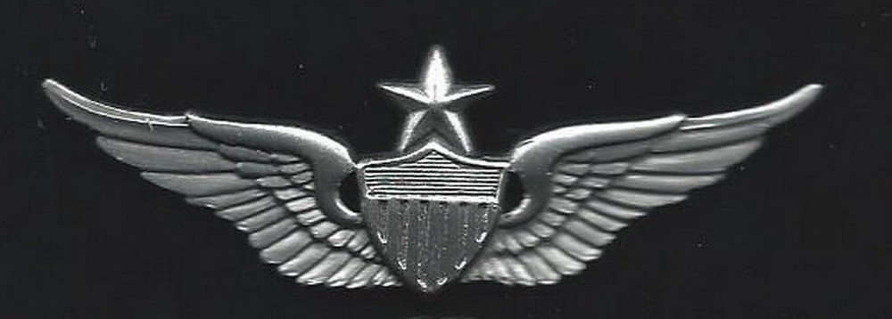 US ARMY  PILOT WINGS BADGE SENIOR