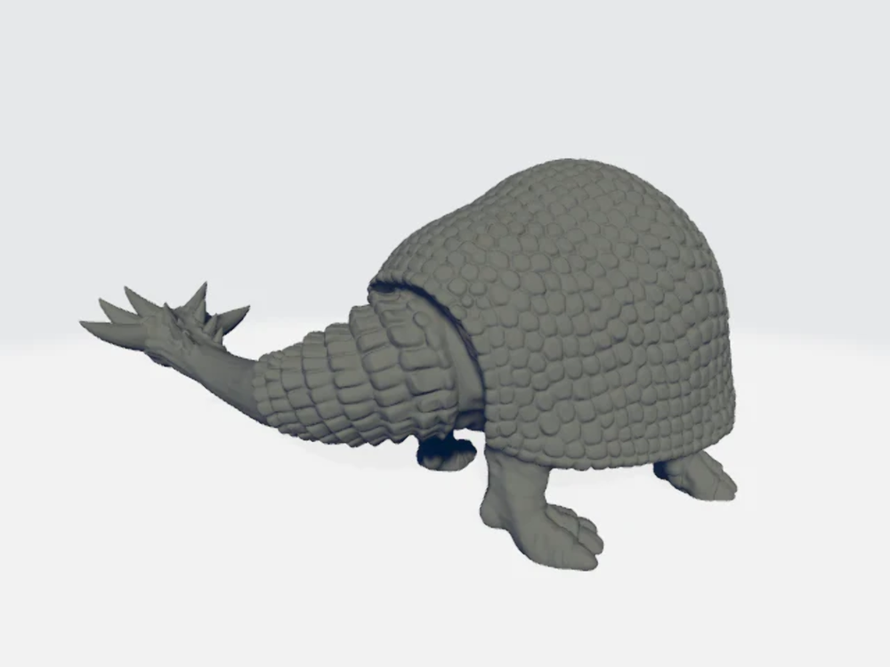 StoneAxe Miniatures - Doedicurus #2